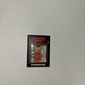 Starbucks x Stranger Things Bearista Dustin Cup Topper